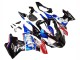 Billigste BMW S1000RR Motorrad Verkleidungen Kit 2017-2018 - Weiss Blau Rot Glanzendes Schwarz