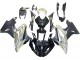 Billigste BMW S1000RR Motorrad Verkleidung 2017-2018 - Silber Schwarz