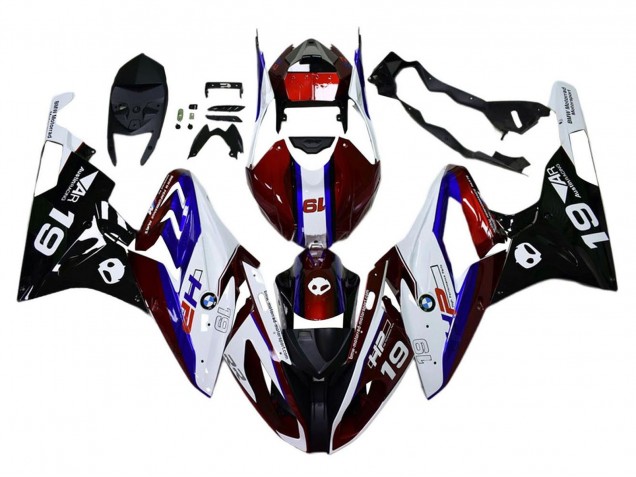 Billigste BMW S1000RR Motorrad Verkleidung 2015-2016 - Weiss Rot Blau Schwarz