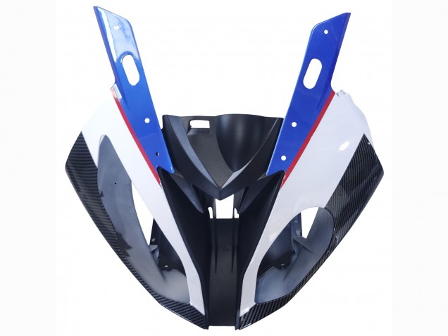 Billigste BMW S1000RR Motorrad Verkleidung 2015-2016 - Weiss Blau Schwarz Carbonfaser