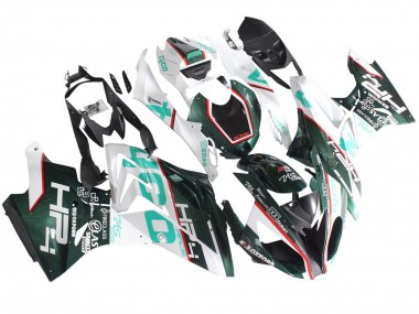 Billigste BMW S1000RR Motorrad Verkleidung 2015-2016 - Weiss Grun Schwarz