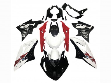 Billigste BMW S1000RR Motorrad Verkleidung 2015-2016 - Weiss Rot Matt Schwarz