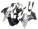 Billigste BMW S1000RR Motorrad Verkleidung 2015-2016 - Silber Glanzendes Schwarz Matt Schwarz