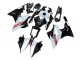 Billigste BMW S1000RR Motorrad Verkleidung 2015-2016 - Weiss Schwarz Carbonfaser
