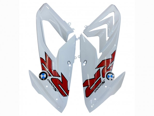 Billigste BMW S1000RR Motorrad Verkleidung 2015-2016 - Weiss Schwarz Carbonfaser