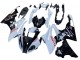 Billigste BMW S1000RR Motorrad Verkleidung 2015-2016 - Weiss Glanzendes Schwarz Fiamm