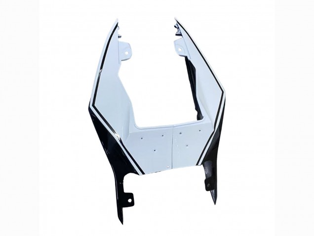 Billigste BMW S1000RR Motorrad Verkleidung 2015-2016 - Weiss Glanzendes Schwarz Fiamm