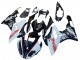 Billigste BMW S1000RR Motorrad Verkleidung 2015-2016 - Weiss Glanzendes Schwarz