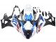 Billigste BMW S1000RR Motorrad Verkleidung 2009-2014 - Weiss Blau Matt Schwarz