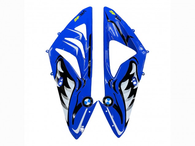 Billigste BMW S1000RR Motorrad Verkleidung 2009-2014 - Blau Gelb Rot Schwarz Hai VR 46