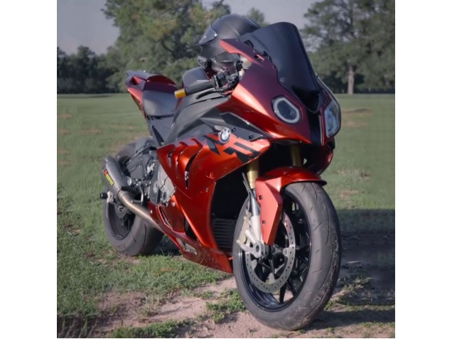 Billigste BMW S1000RR Motorrad Verkleidung 2009-2014 - Rot