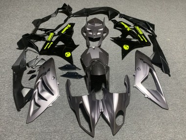 Billigste BMW S1000RR Motorrad Verkleidung 2009-2014 - Silber Glanzendes Schwarz Grun