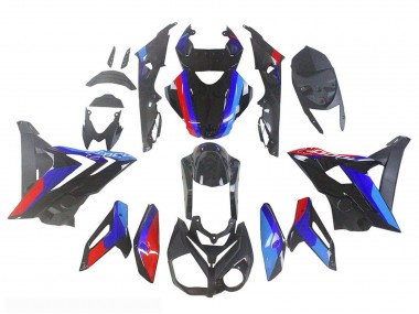 Billigste BMW S1000R Motorrad Verkleidung 2014-2016 - Blau Rot Schwarz