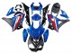 Billigste BMW S1000R Motorrad Verkleidung 2014-2016 - Blau Rot