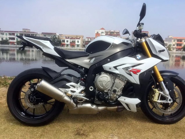 Billigste BMW S1000R Motorrad Verkleidung 2014-2016 - Weiss