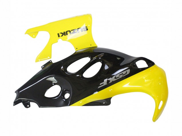 Billigste Suzuki GSX600F/GSX750F Motorrad Verkleidung 2004-2006 - Glanzendes Schwarz Gelb
