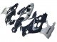 Billigste Suzuki GSX600F/GSX750F Motorrad Verkleidung 2004-2006 - Glanzendes Schwarz Grau