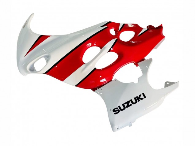 Billigste Suzuki GSX600F/GSX750F Motorrad Verkleidung 2004-2006 - Weiss Rot