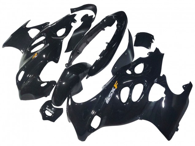 Billigste Suzuki GSX600F/GSX750F Motorrad Verkleidung 2004-2006 - Glanzendes Schwarz