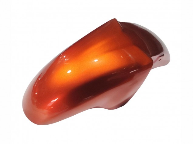 Billigste Suzuki GSX600F/GSX750F Motorrad Verkleidung 2004-2006 - Burnt Orange Weiss Logo