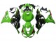 Billigste Kawasaki ZX6R Motorrad Verkleidung 2023-2025 - Grun Schwarz