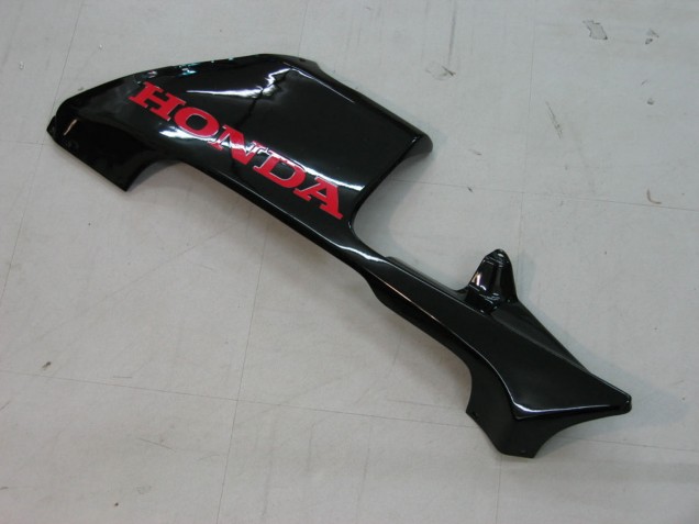 Billigste Honda CBR600RR Motorrad Verkleidung 2003-2004 - Glanzendes Schwarz Rot Aufkleber