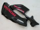 Billigste Honda CBR600RR Motorrad Verkleidung 2003-2004 - Glanzendes Schwarz Rot Aufkleber