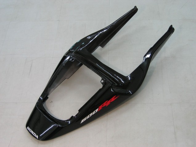 Billigste Honda CBR600RR Motorrad Verkleidung 2003-2004 - Glanzendes Schwarz Rot Aufkleber