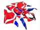 Billigste Honda CBR600RR Motorrad Verkleidung 2009-2012 - Weiss Rot Blau HRC