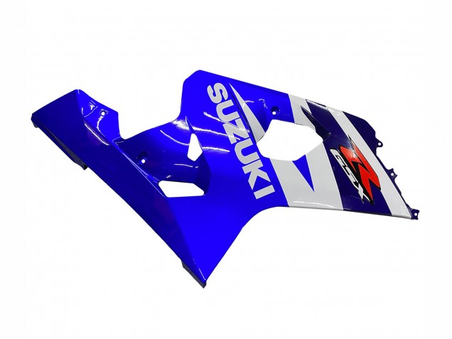 Billigste Suzuki GSXR 600 / GSXR 750 Motorrad Verkleidung Kit 2004-2005 - Weiss Blau Schwarz Rot