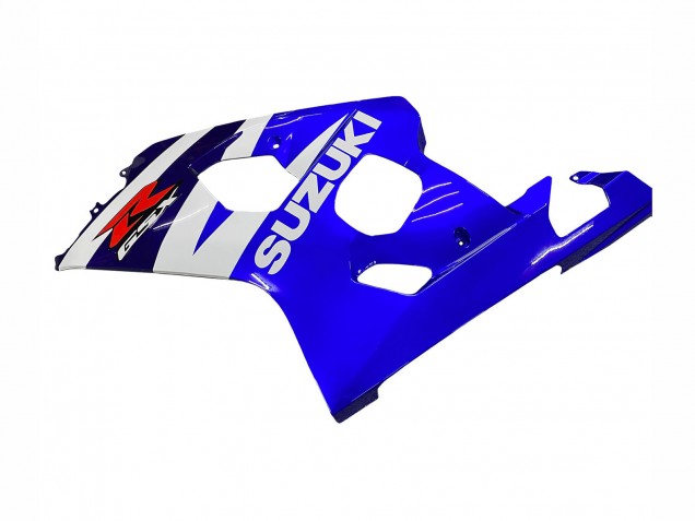 Billigste Suzuki GSXR 600 / GSXR 750 Motorrad Verkleidung Kit 2004-2005 - Weiss Blau Schwarz Rot