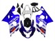 Billigste Suzuki GSXR 600 / GSXR 750 Motorrad Verkleidung Kit 2004-2005 - Weiss Blau Schwarz Rot