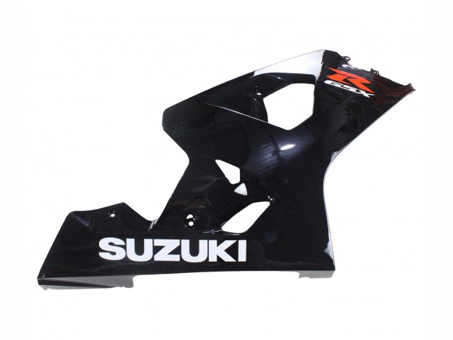 Billigste Suzuki GSXR 600 / GSXR 750 Motorrad Verkleidung 2004-2005 - Glanzendes Schwarz