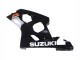 Billigste Suzuki GSXR 600 / GSXR 750 Motorrad Verkleidung 2004-2005 - Glanzendes Schwarz
