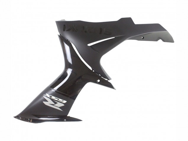Billigste Suzuki GSXR 600 / GSXR 750 Motorrad Verkleidung 2011-2024 - Schwarz Grau Rot Linie