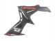 Billigste Suzuki GSXR 600 / GSXR 750 Motorrad Verkleidung 2011-2024 - Schwarz Grau Rot Linie