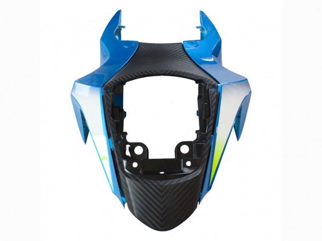 Billigste Suzuki GSXR 600 / GSXR 750 Motorrad Verkleidung 2011-2024 - Hellblau Grun Weiss Rot