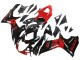 Billigste Suzuki GSXR 600 / GSXR 750 Motorrad Verkleidung Kit 2011-2024 - Rot Glanzendes Schwarz
