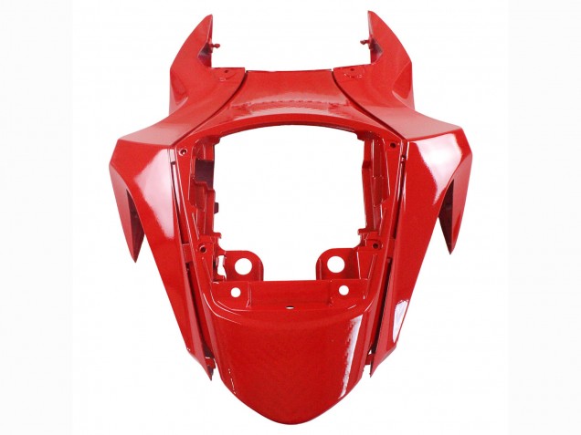 Billigste Suzuki GSXR 600 / GSXR 750 Motorrad Verkleidung Kit 2011-2024 - Rot Glanzendes Schwarz