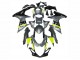 Billigste Suzuki GSXR 600 / GSXR 750 Motorrad Verkleidung 2011-2024 - Silber Gelb Schwarz