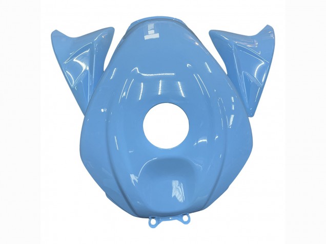 Billigste Suzuki GSXR 600 / GSXR 750 Motorrad Verkleidung 2011-2024 - Hellblau Schwarz