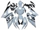 Billigste Suzuki GSXR 1000 Motorrad Verkleidung 2005-2006 - Weiss Schwarz