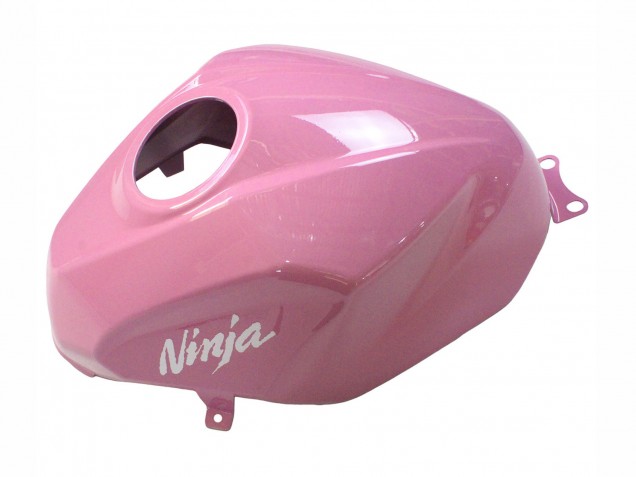 Billigste Kawasaki Ninja 400 Motorrad Verkleidung 2018-2024 - Rosa Matt Schwarz Bienenwabe