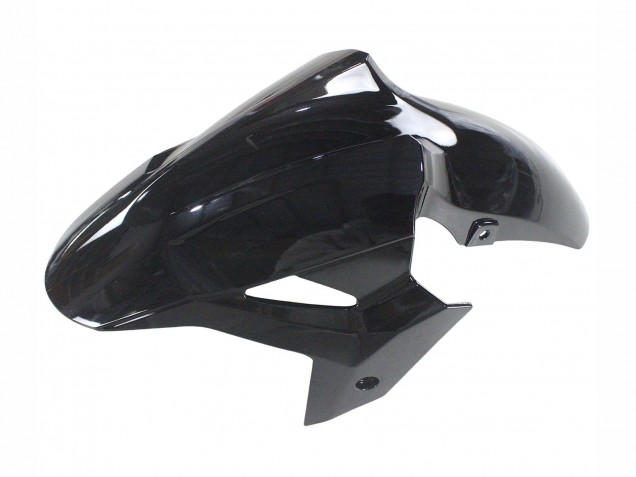 Billigste Kawasaki Ninja 400 Motorrad Verkleidung 2018-2024 - Glanzendes Schwarz Matt Schwarz Weiss Aufkleber