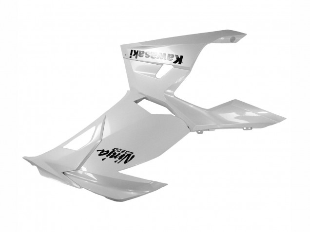 Billigste Kawasaki Ninja 400 Motorrad Verkleidung 2018-2024 - Glanzendes Weiss