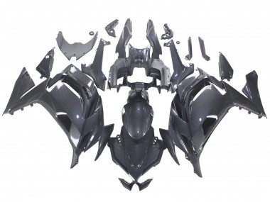 Billigste Kawasaki Ninja 650 EX650 Motorrad Verkleidung 2020-2024 - Carbonfaser