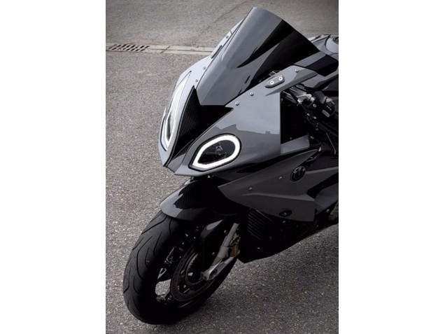 Billigste BMW S1000RR Motorrad Verkleidung 2015-2016 - Grau Carbonfaser