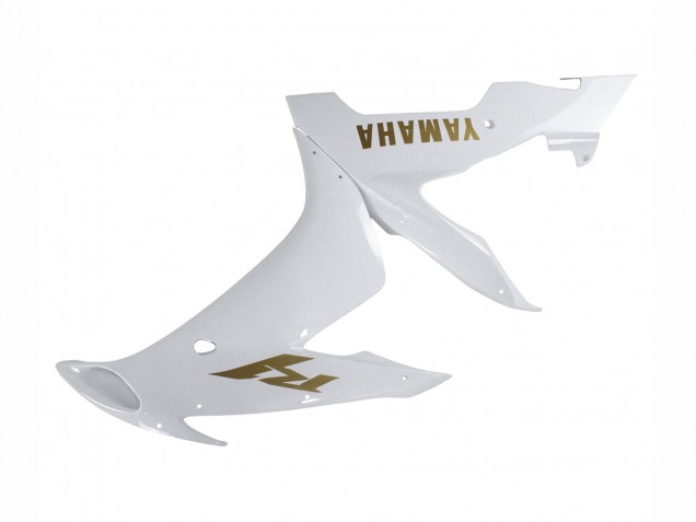 Billigste Yamaha YZF 1000 R1 Motorrad Verkleidung 2004-2006 - Weiss Gold Aufkleber