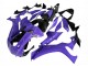 Billigste Yamaha YZF 1000 R1 Motorrad Verkleidung 2020-2025 - Lila Glanzendes Schwarz