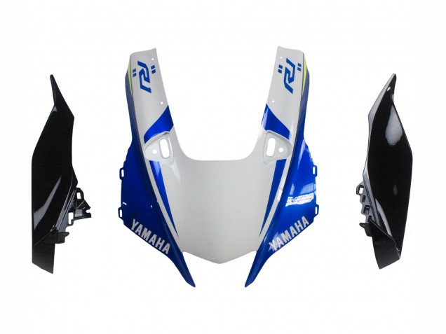 Billigste Yamaha YZF 1000 R1 Motorrad Verkleidung 2020-2025 - Weiss Blau Neon Gelb Glanzendes Schwarz